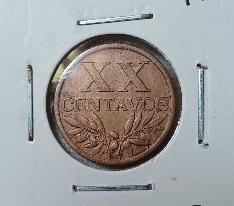 Moeda XX centavos 1962 boa data