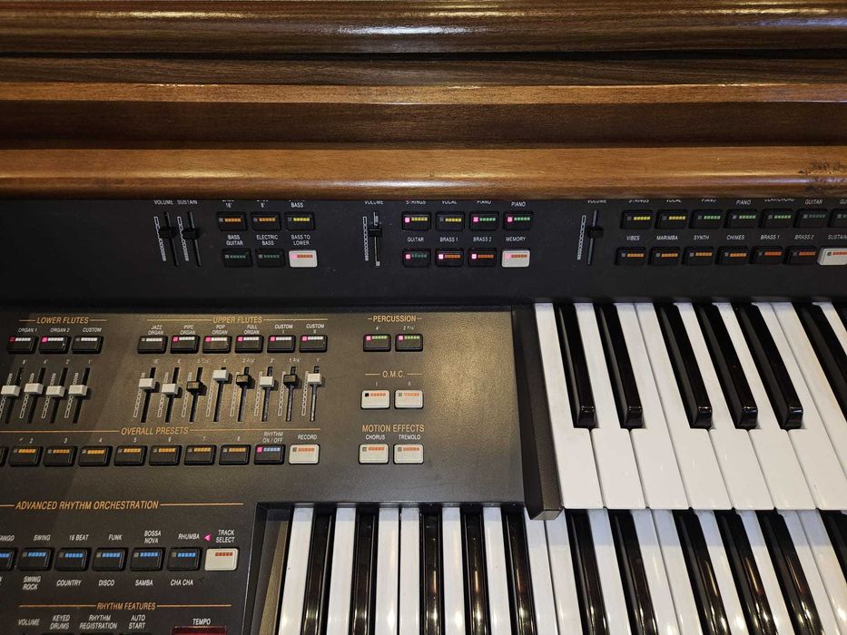 Orgão 2 teclados Elka