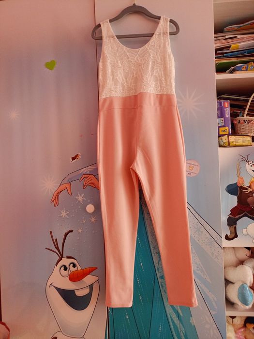 Kombinezon dla dziewczynki letni elegancki