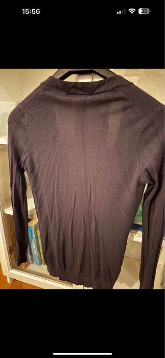 Casaco cinzento com botões Zara