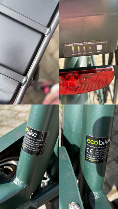 Ecobike traffic zielony