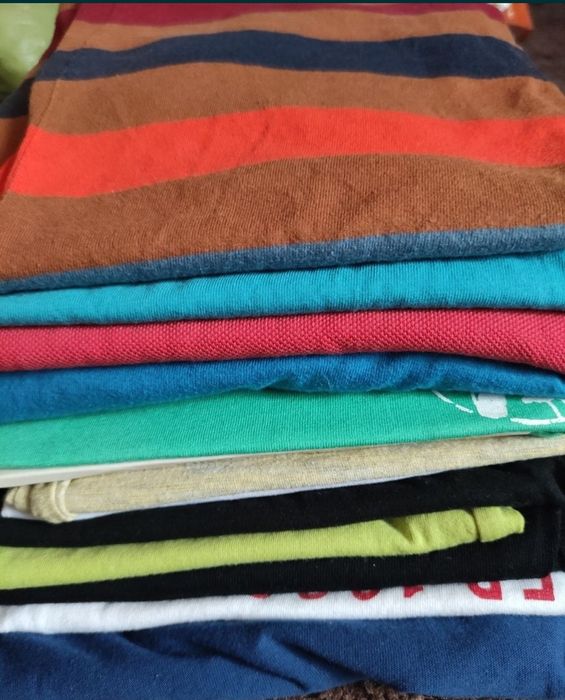 Bluzeczki, koszulki na krótki rękawek, t-shirt chłopięce, rozm 116,122