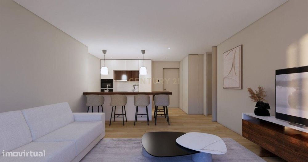 Apartamento T2 Rua Tapadinha em Marco de Canaveses (Piso 2- Fração L)