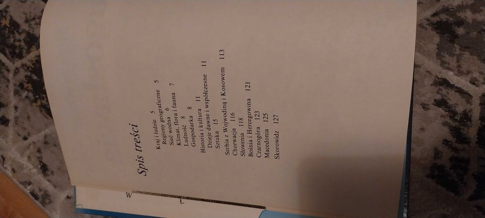 Ksiazka. Moje podróże Jugosławia.