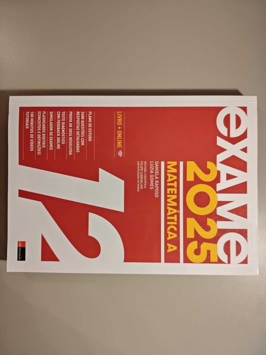 Exame 2025 Matemática A 12.º Ano (leya)