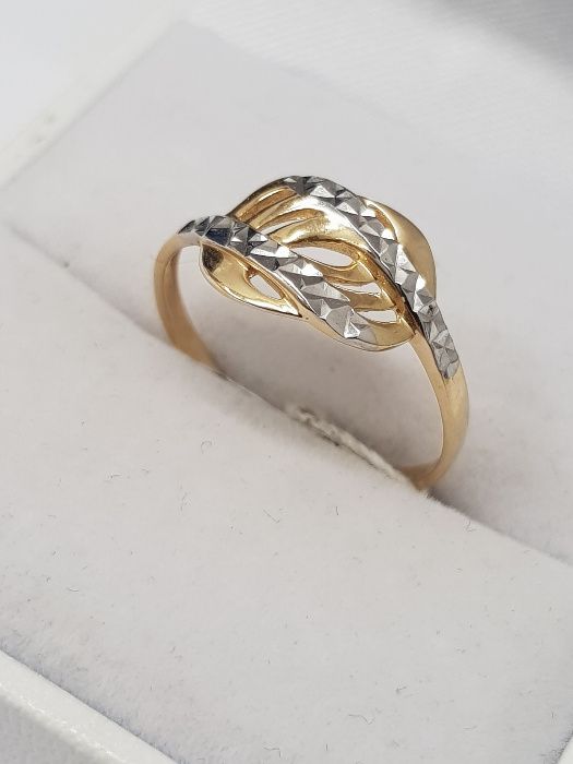 Pierścionek nowy złoty próba 585 14K