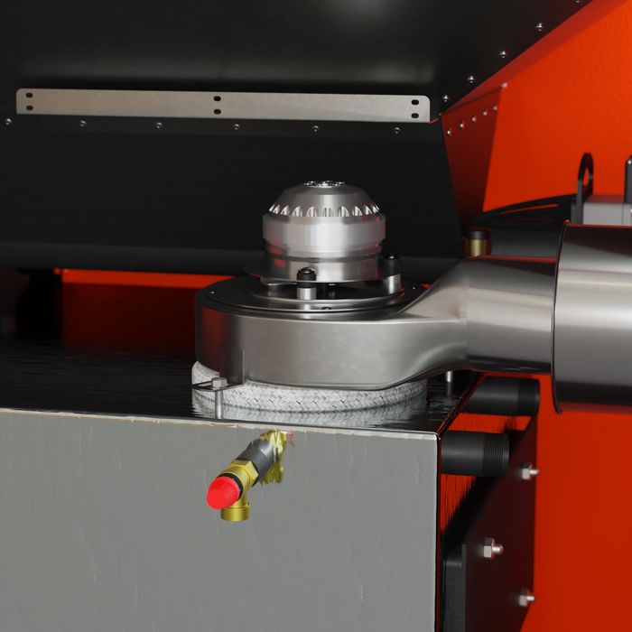 Пелетний котел. Котел твердотопливный. Котел Холмова.