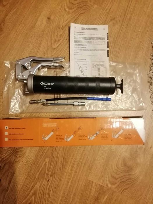 Шприц-маслянка GROZ G5R/M  шприц для змащування НОВИЙ