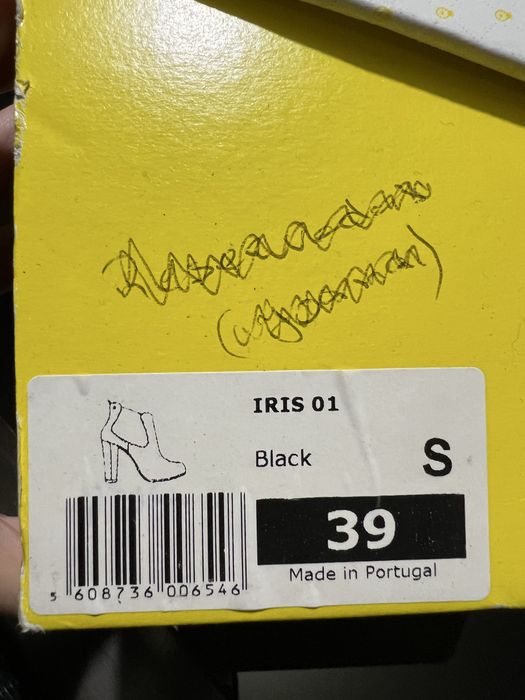 Lemon Jelly botas pretas 39 como novas