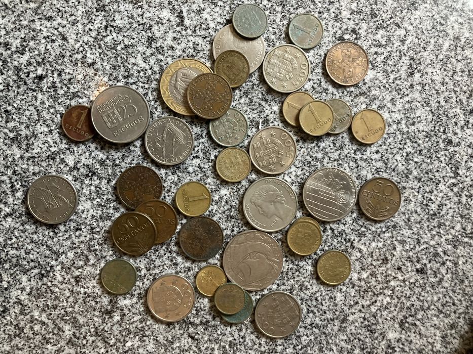 Moedas de varios paises