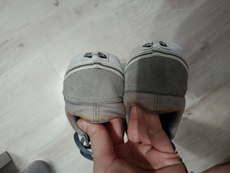 Buty męskie Vans szare stan dobry