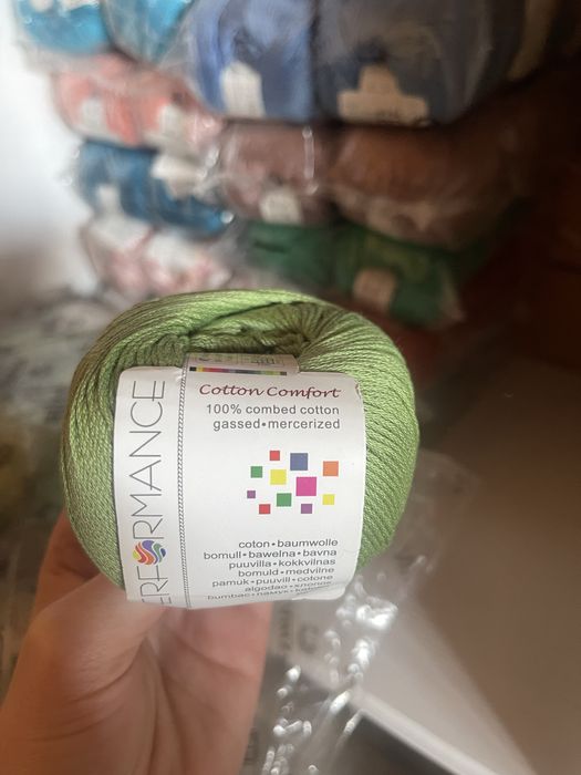 Пряжа Performence Cotton Comfort 100% бавовна Alize baby wool