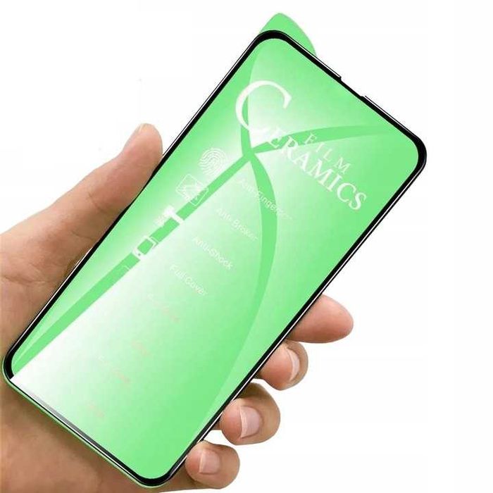 3x Szkło Hybrydowe Ceramiczne 9D do iPhone 14 6,1