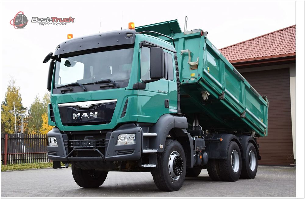 MAN TGS 26.440 | 6X4 | BORDMATIC | MEILLER  KIPPER |  Z NIEMIEC  sprowadzony / silnik  12,5 l  /  mega zadbany