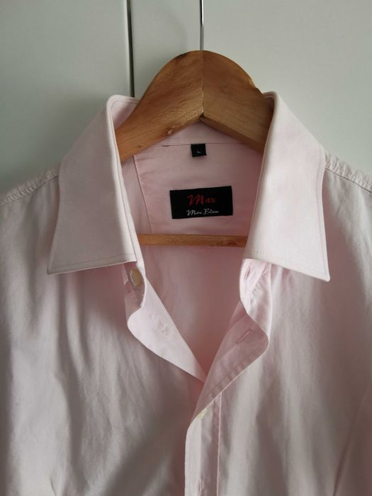 koszula męska krótki rękaw markowe 2 sztuki firma casa moda roz. L