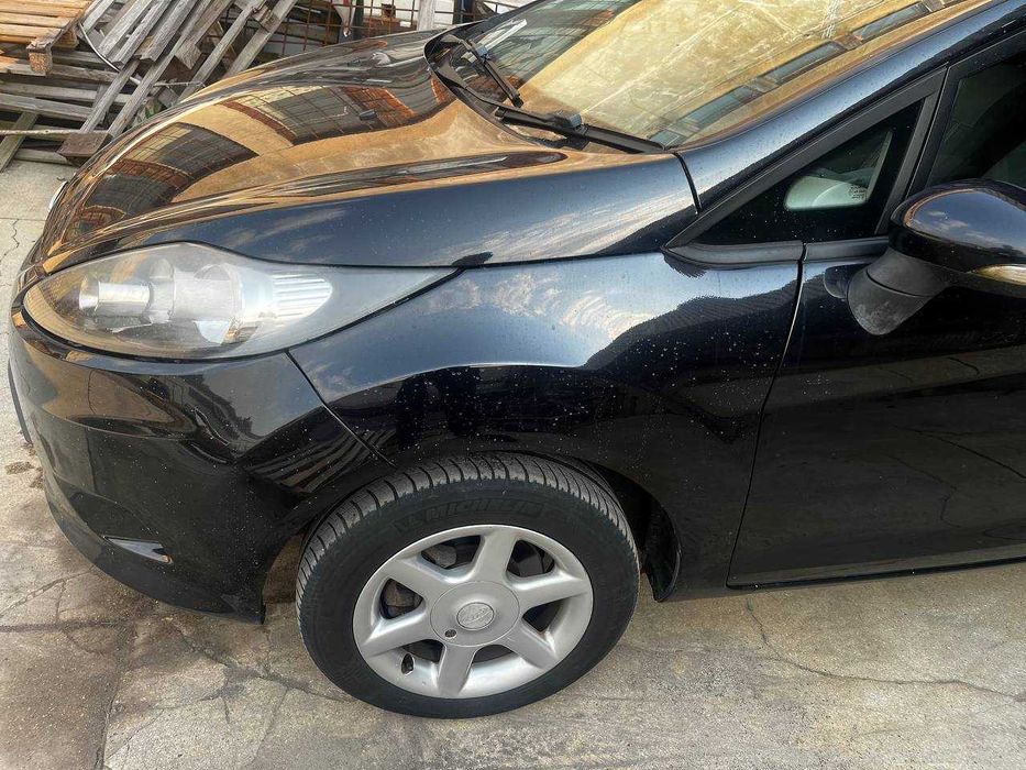 Ford fiesta mk7 капот крыло фара бампер дверь зеркало ляда фонарь бу