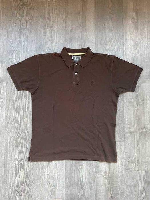 Pólo castanho - Springfield - XL