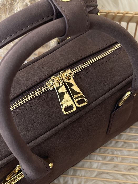 Сумка Miu Miu Arcadie в кольорах замшева Premium якості