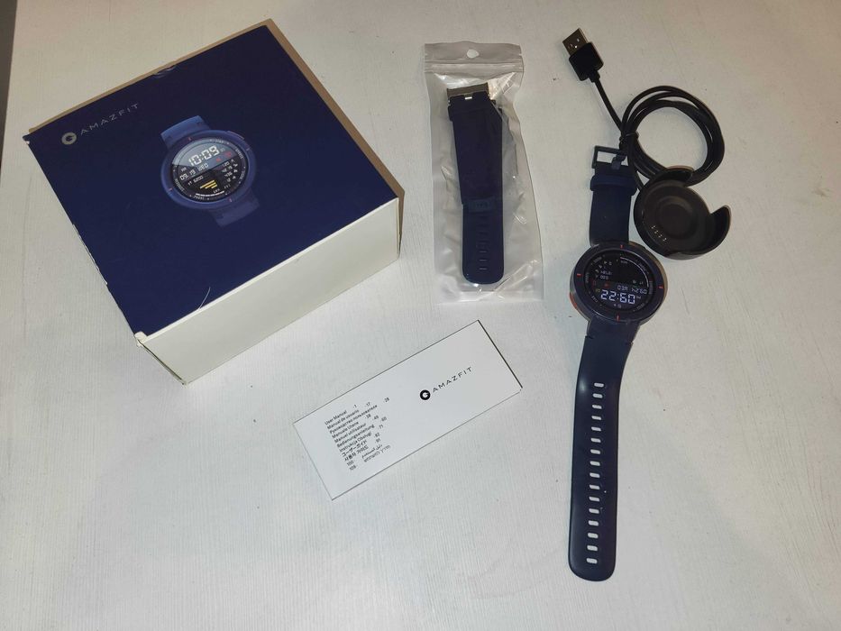 Smartwatch zegarek AMAZFIT Verge niebieski A1811 IP68 gps sprawny