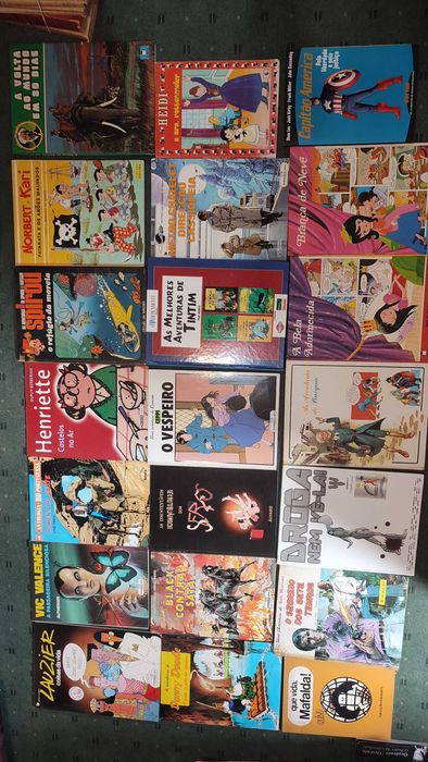 Lote de Albuns de BD