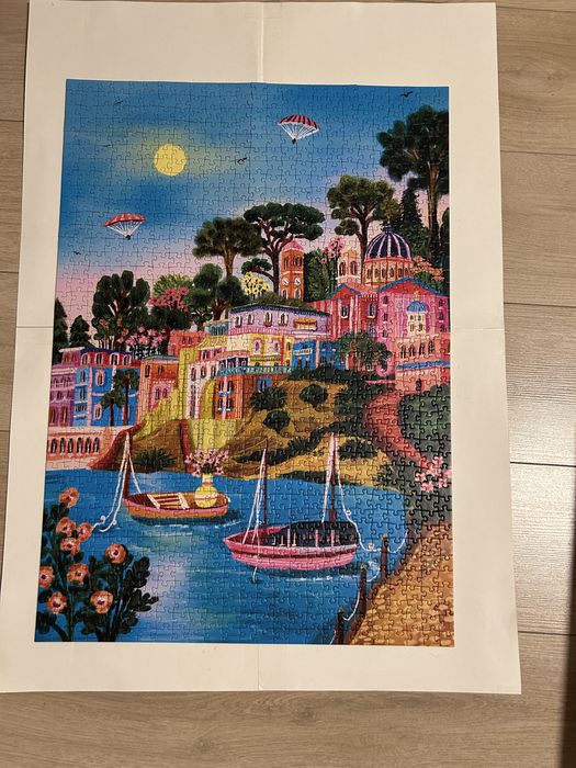 Пазли 1000 штук.