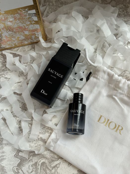 Dior sauvage parfum - чоловічий парфум (мініатюра), 7.5 ml