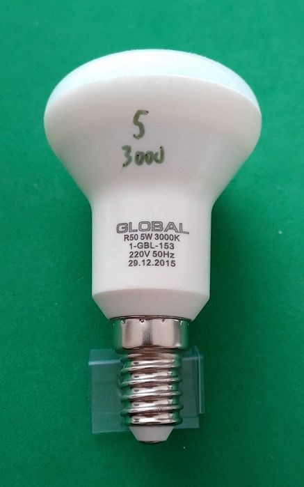 LED Лампы Global Е14 5 Вт(3000)- 30 грн