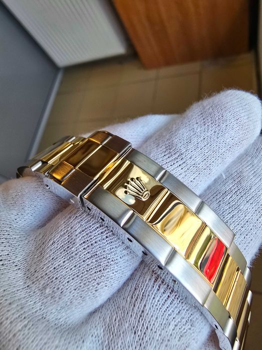 Piękny Rolex Submariner Date Ref. 16613 LN Stal/Złoto 18k Full Set