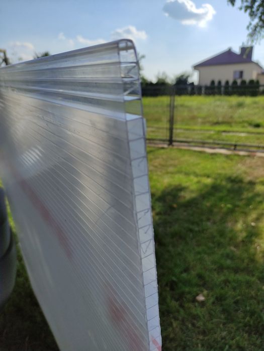 Poliwęglan.Płyta poliwęglanowa komrowa nowa 4x1m,  10mm.