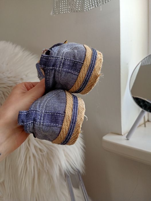 Piękne wiosenne espadryle r. 34 / 35