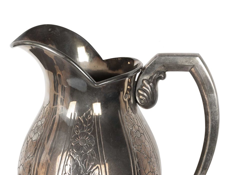 Jarra prata esterlina 1100 gramas | Art Deco