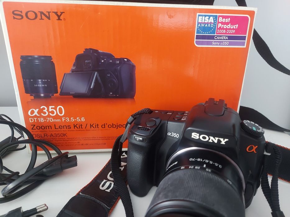 Sony alfa 360 lustrzanka + gratisy