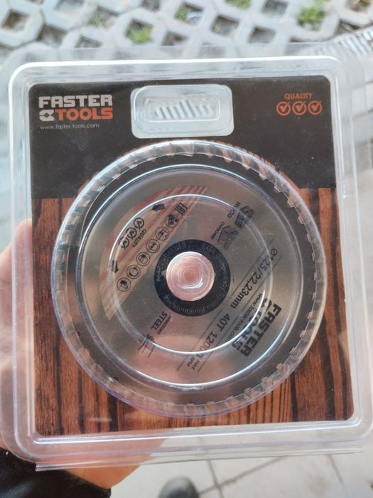 tarcza widiowa do drewna 125