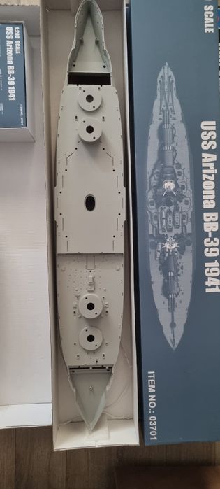 Model okrętu Arizona 1:200