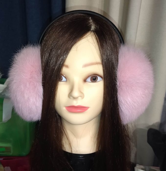 Продам навушники із натурального хутра кроля