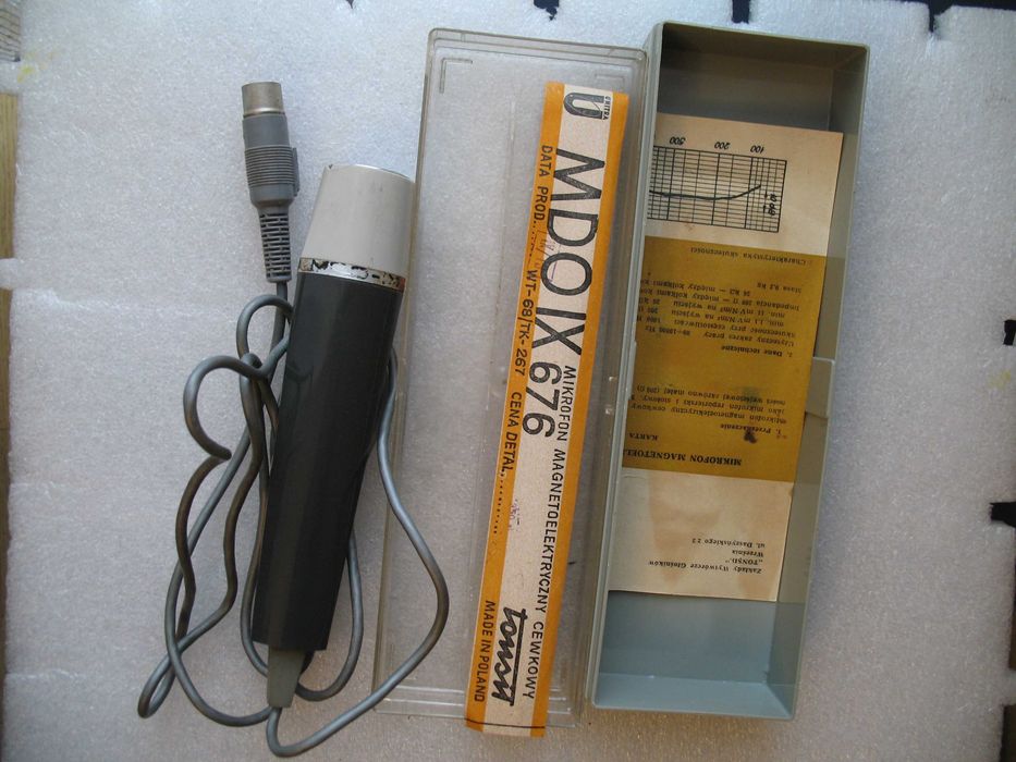 Mikrofon UNITRA Tonsil MDO IX 676,
