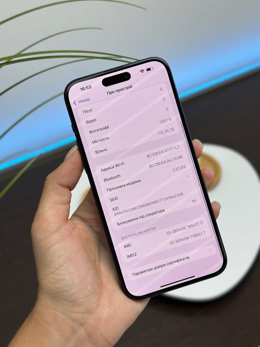 Продам iPhone 15 Plus на 128GB