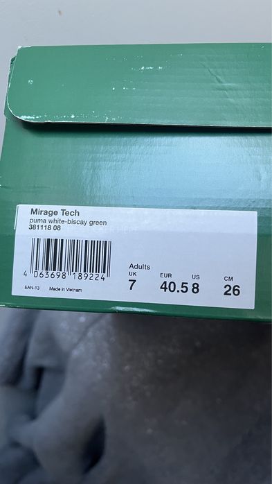 Nowe buty Puma Mirage Tech rozm. 40,5 - 100% oryginał