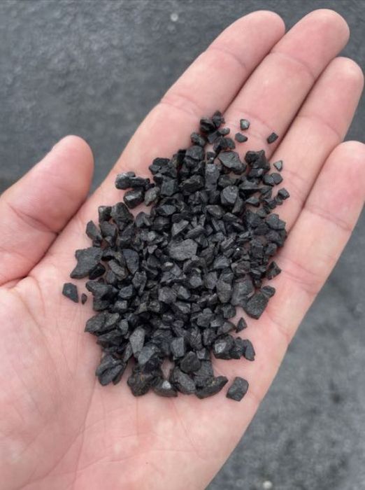 CZARNA ZASYPKA do Kostki Bazaltowa Bazalt Kamień Grys 2-5 mm Akwarium