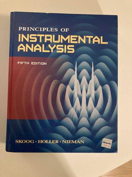 Book: 'Principles of Instrumental Analysis' by Skoog, Holler and Nieman64552039204866120