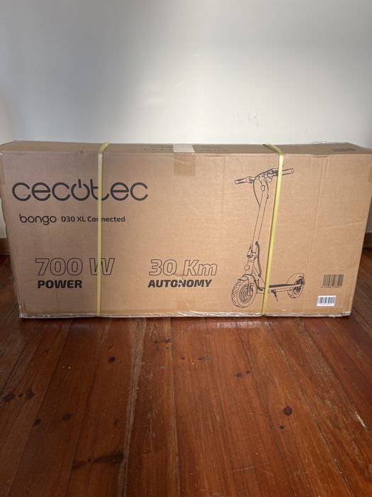 Trotinete eletrico novo na emvalagem