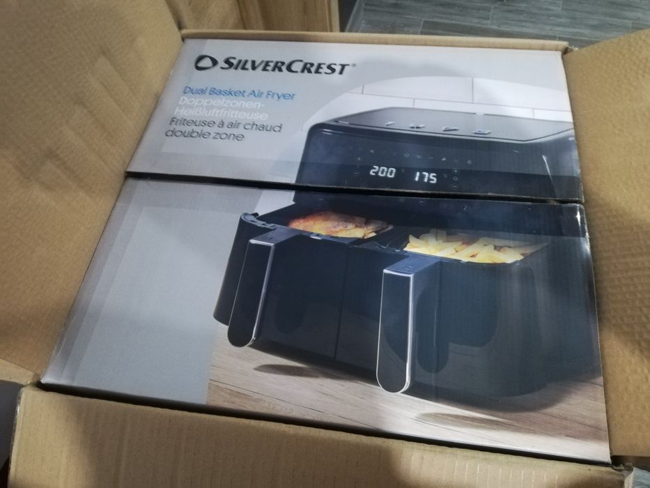 SILVERCREST Podwójna Frytkownica Air Fryer SHLFD 2600 B1  Usterka