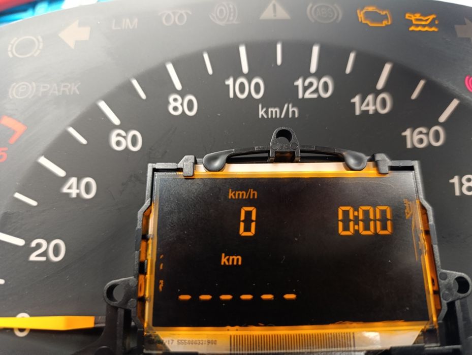 Mercedes Vito e Viano w639 display do quadrante,