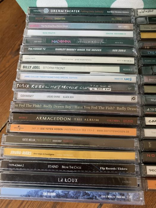 Płyty CD wyprzedaż kolekcji 54 szt.