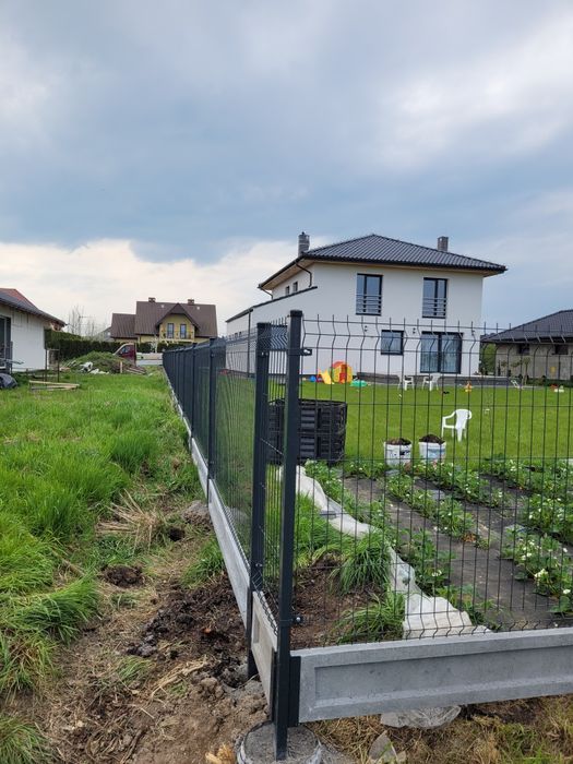 Ogrodzenia panelowe. Furtki. Bramy. MONTAŻ