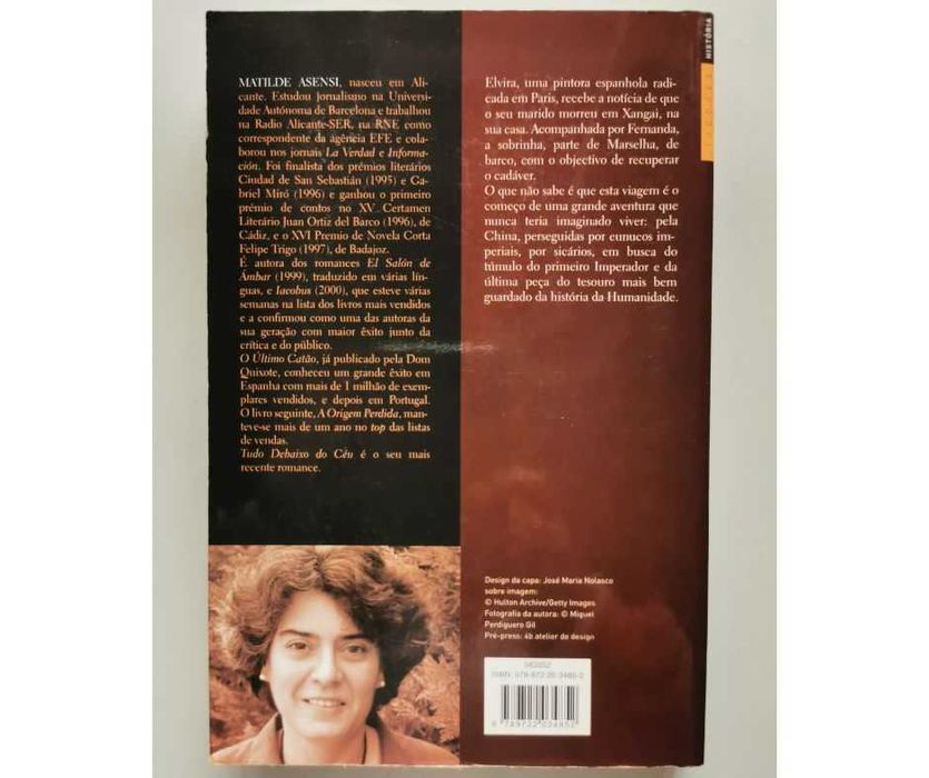 Tudo debaixo do Céu, de Matilde Asensi