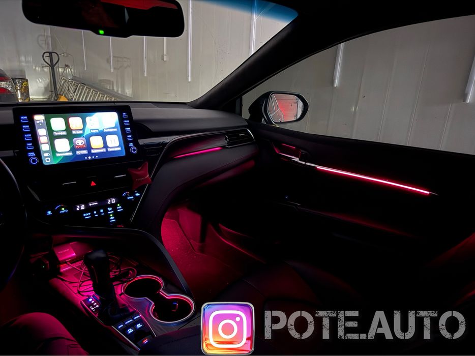 Toyota Camry 70/80 Lexus RX штатная подсветка салона Premium качества!