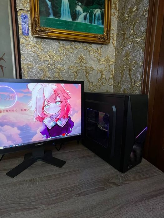 Продаю ПК с монитором, компьютер 15500