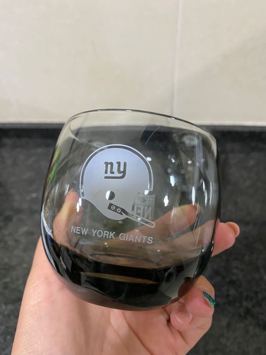Conjunto de copos Anos 70 NFL New York Giants