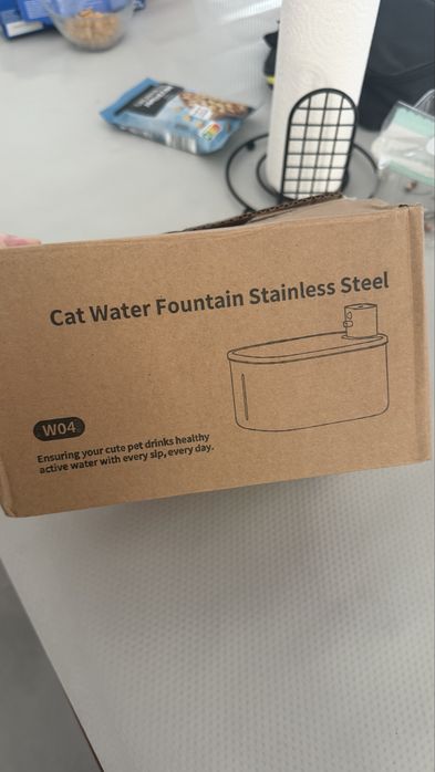 Fonte de Água Automática para Pets (3.5L) COR BRANCA